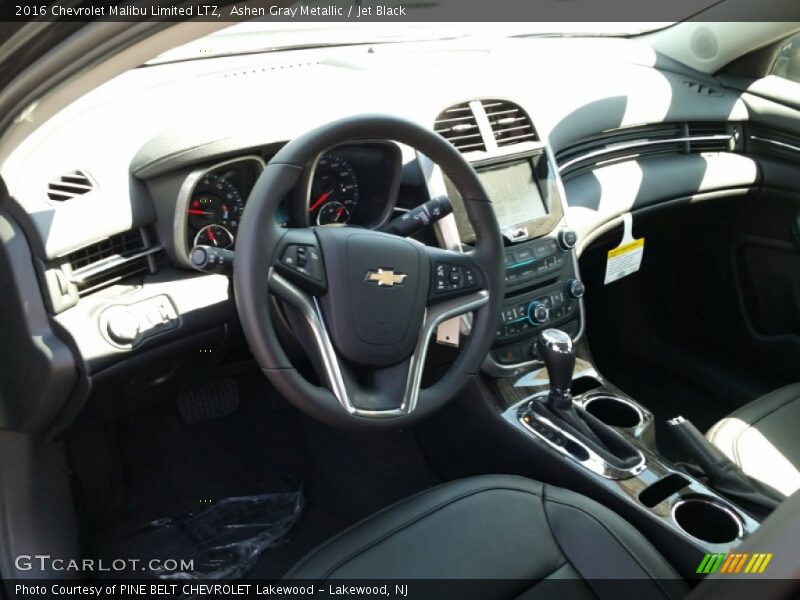 Ashen Gray Metallic / Jet Black 2016 Chevrolet Malibu Limited LTZ