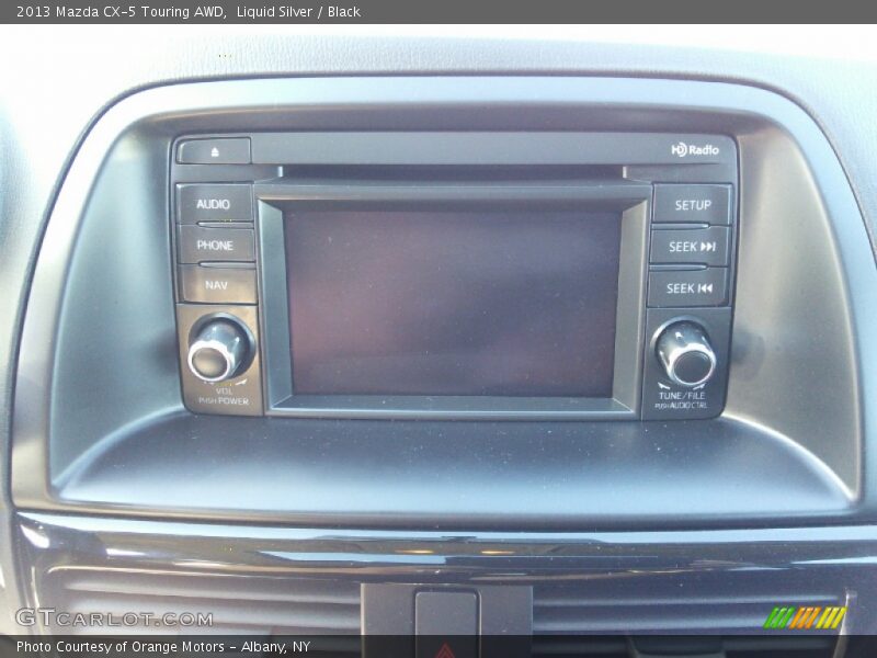 Liquid Silver / Black 2013 Mazda CX-5 Touring AWD