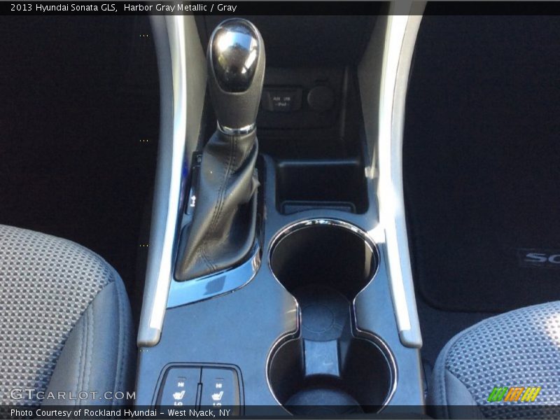 Harbor Gray Metallic / Gray 2013 Hyundai Sonata GLS