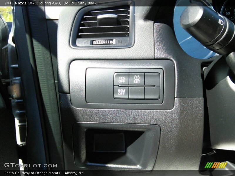 Liquid Silver / Black 2013 Mazda CX-5 Touring AWD
