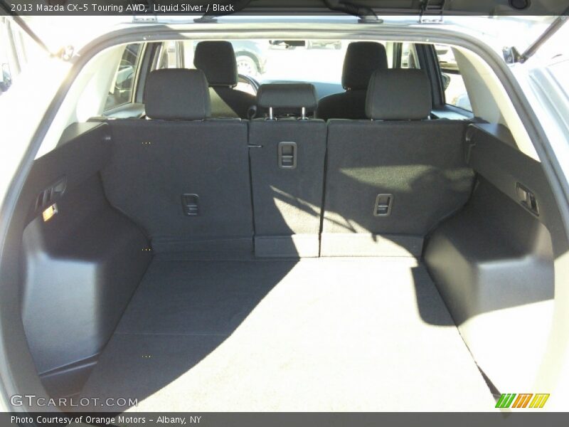 Liquid Silver / Black 2013 Mazda CX-5 Touring AWD