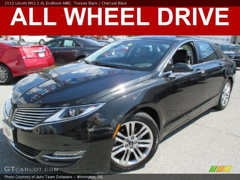 Tuxedo Black / Charcoal Black 2013 Lincoln MKZ 2.0L EcoBoost AWD