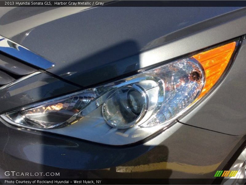 Harbor Gray Metallic / Gray 2013 Hyundai Sonata GLS