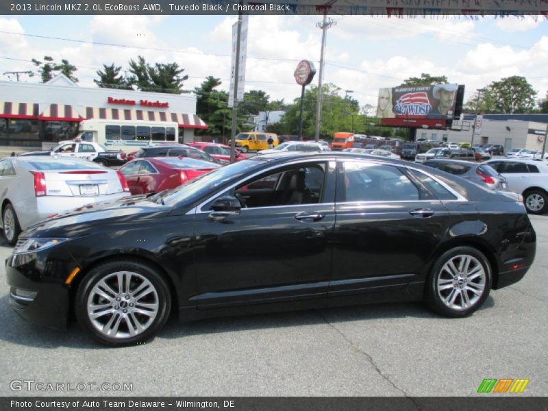 Tuxedo Black / Charcoal Black 2013 Lincoln MKZ 2.0L EcoBoost AWD