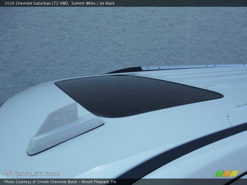 Summit White / Jet Black 2016 Chevrolet Suburban LTZ 4WD
