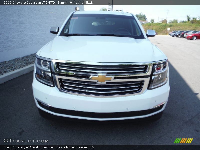 Summit White / Jet Black 2016 Chevrolet Suburban LTZ 4WD