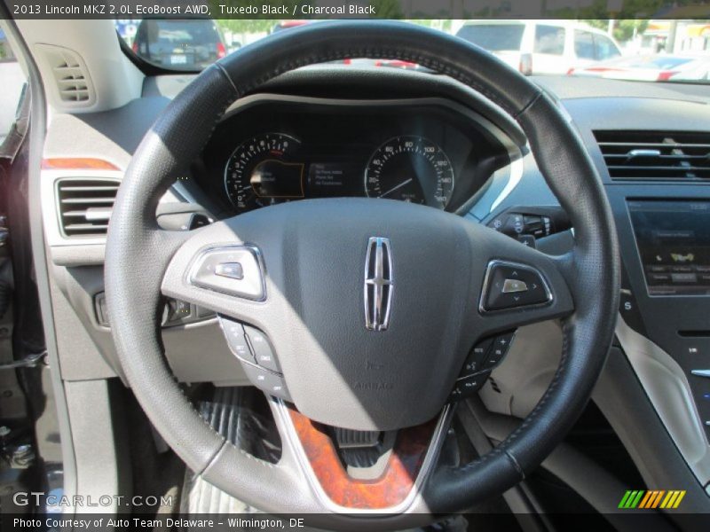 Tuxedo Black / Charcoal Black 2013 Lincoln MKZ 2.0L EcoBoost AWD