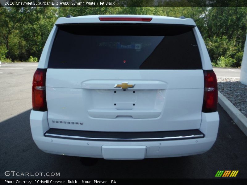 Summit White / Jet Black 2016 Chevrolet Suburban LTZ 4WD