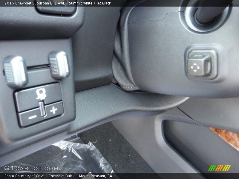 Summit White / Jet Black 2016 Chevrolet Suburban LTZ 4WD