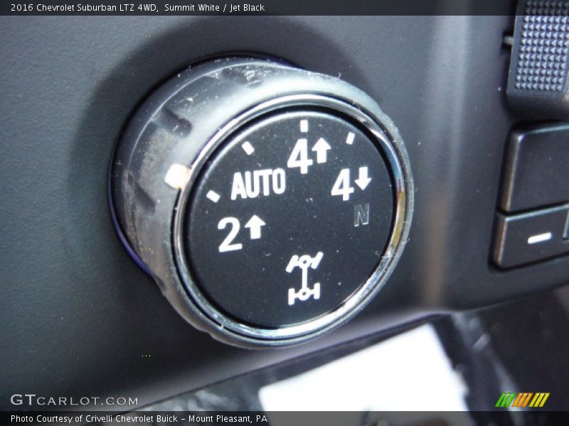 Summit White / Jet Black 2016 Chevrolet Suburban LTZ 4WD