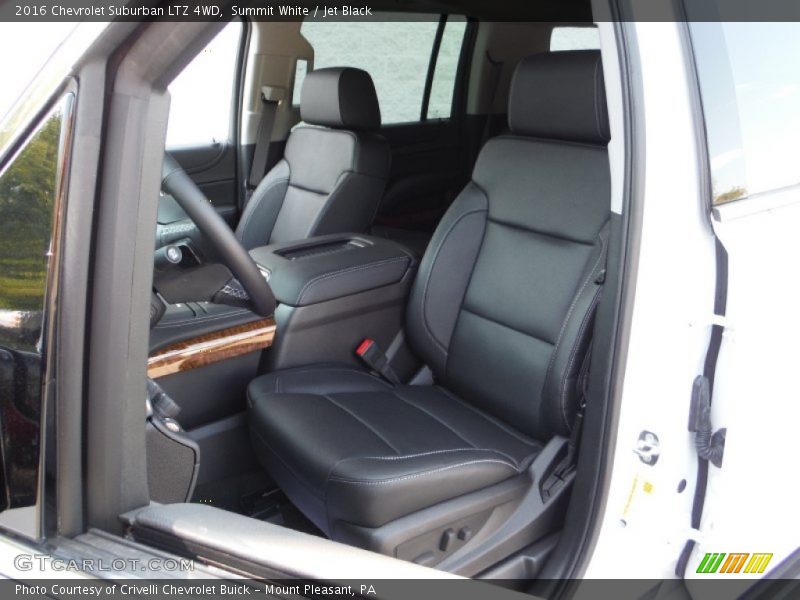 Summit White / Jet Black 2016 Chevrolet Suburban LTZ 4WD