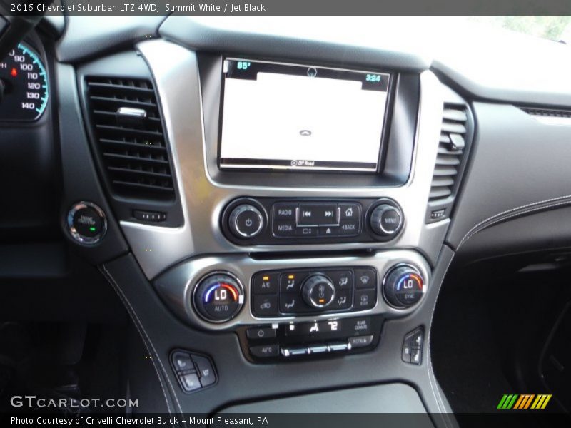 Summit White / Jet Black 2016 Chevrolet Suburban LTZ 4WD