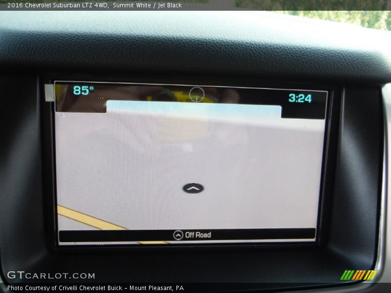 Summit White / Jet Black 2016 Chevrolet Suburban LTZ 4WD