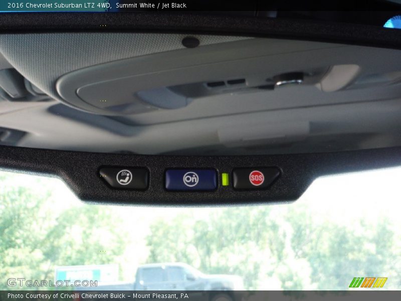 Summit White / Jet Black 2016 Chevrolet Suburban LTZ 4WD