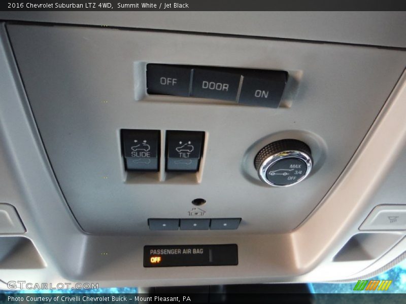 Summit White / Jet Black 2016 Chevrolet Suburban LTZ 4WD
