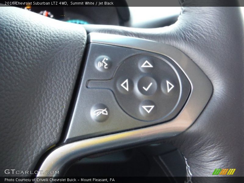 Summit White / Jet Black 2016 Chevrolet Suburban LTZ 4WD