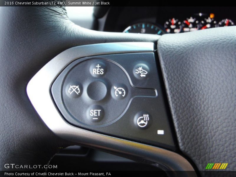 Summit White / Jet Black 2016 Chevrolet Suburban LTZ 4WD