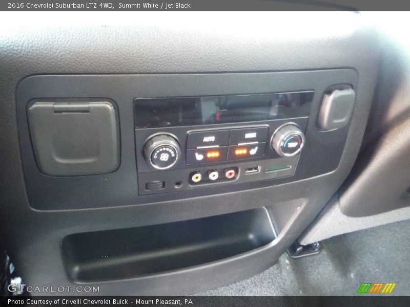 Summit White / Jet Black 2016 Chevrolet Suburban LTZ 4WD