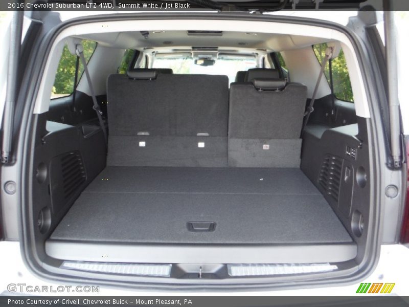 Summit White / Jet Black 2016 Chevrolet Suburban LTZ 4WD