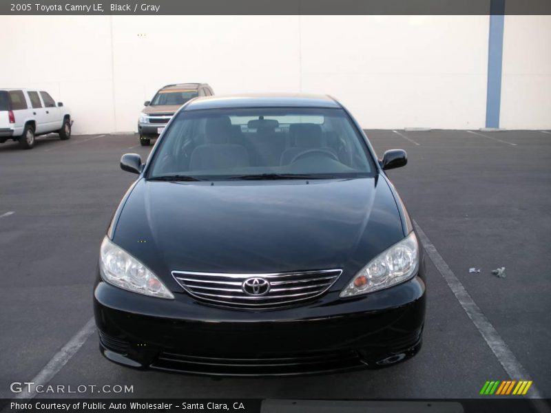 Black / Gray 2005 Toyota Camry LE
