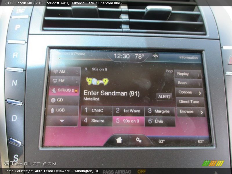 Tuxedo Black / Charcoal Black 2013 Lincoln MKZ 2.0L EcoBoost AWD