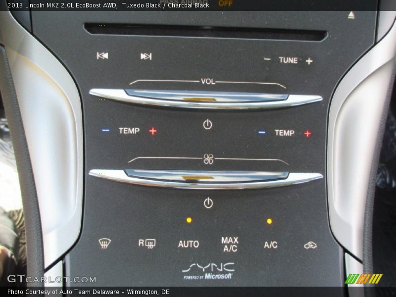 Tuxedo Black / Charcoal Black 2013 Lincoln MKZ 2.0L EcoBoost AWD