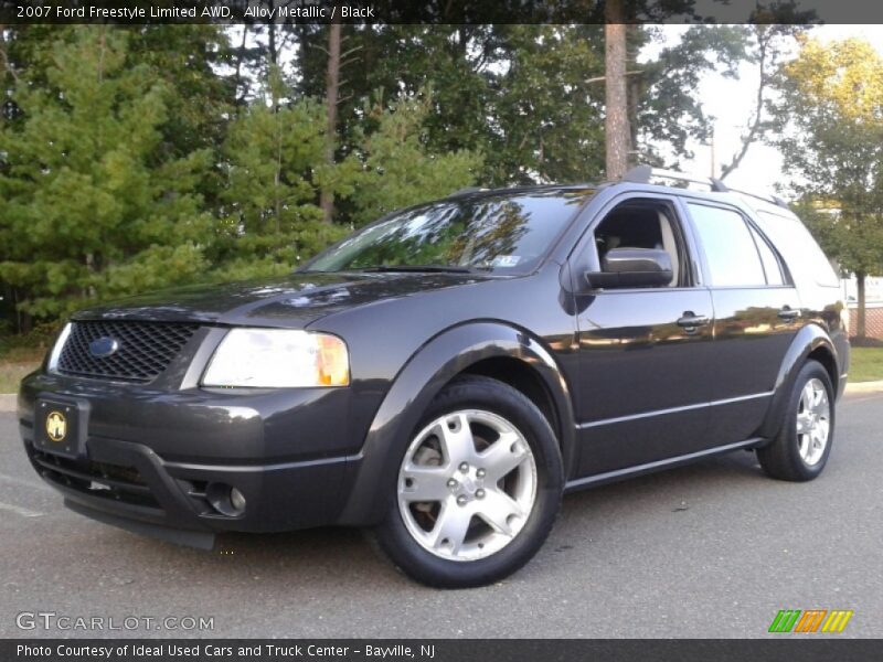 Alloy Metallic / Black 2007 Ford Freestyle Limited AWD