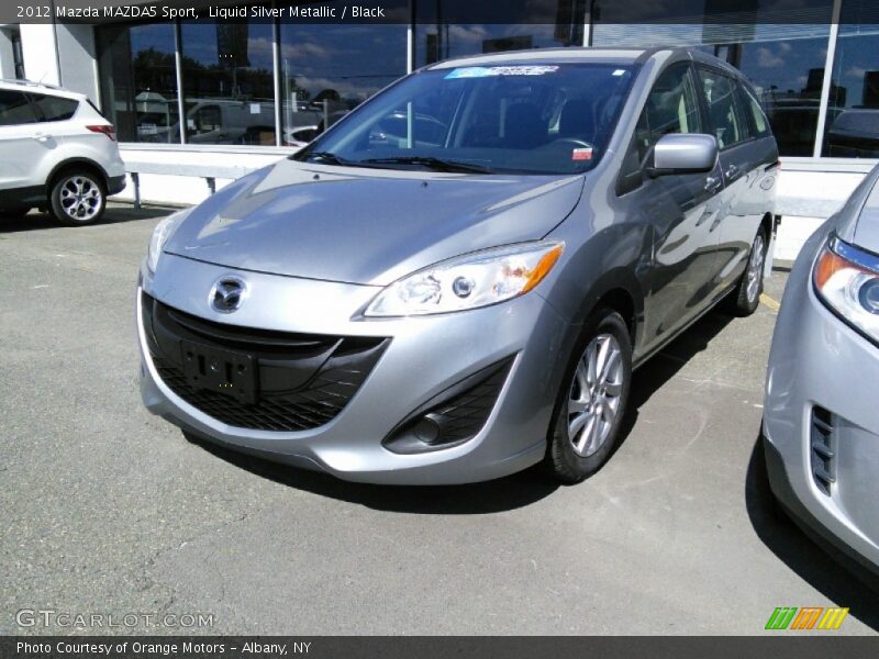 Front 3/4 View of 2012 MAZDA5 Sport