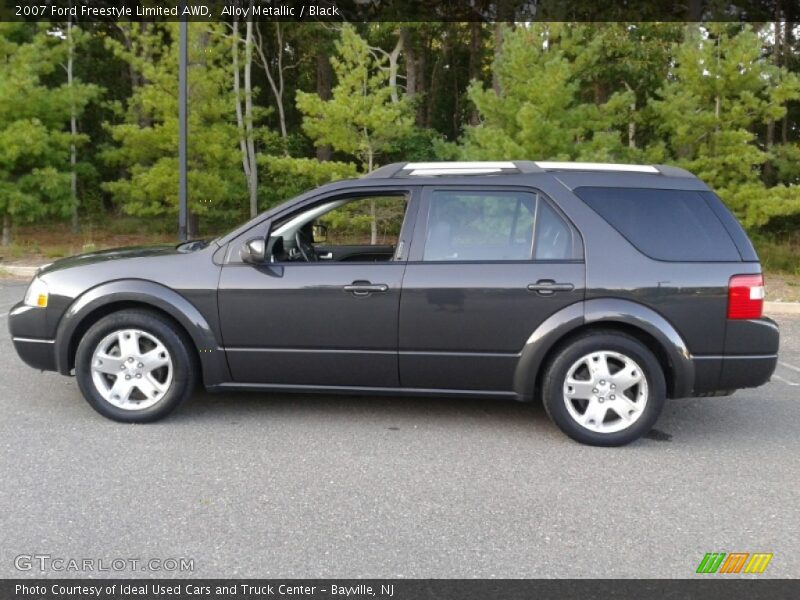 Alloy Metallic / Black 2007 Ford Freestyle Limited AWD