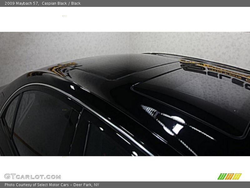 Caspian Black / Black 2009 Maybach 57