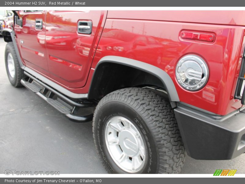 Red Metallic / Wheat 2004 Hummer H2 SUV