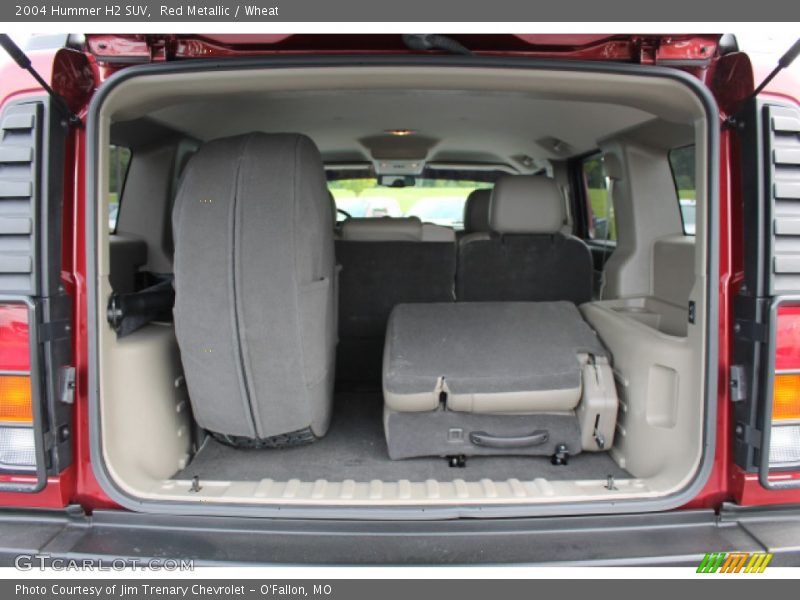 Red Metallic / Wheat 2004 Hummer H2 SUV
