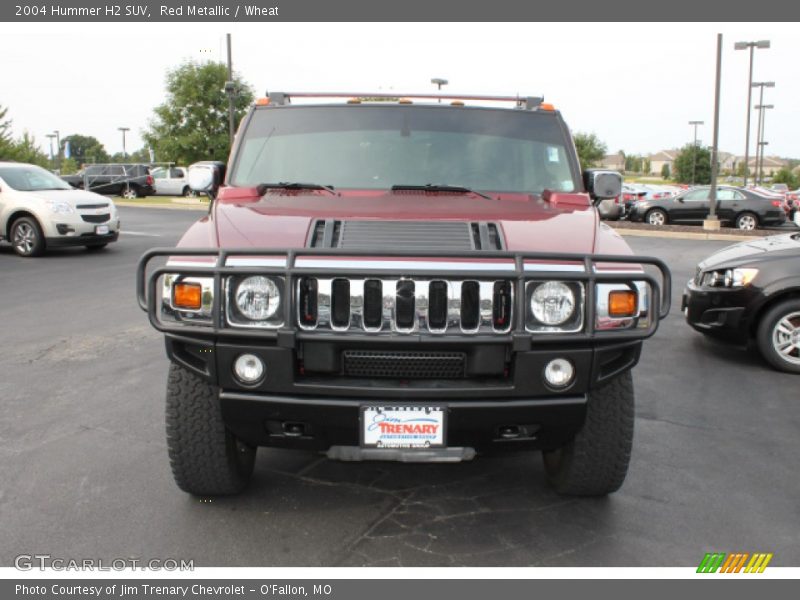 Red Metallic / Wheat 2004 Hummer H2 SUV