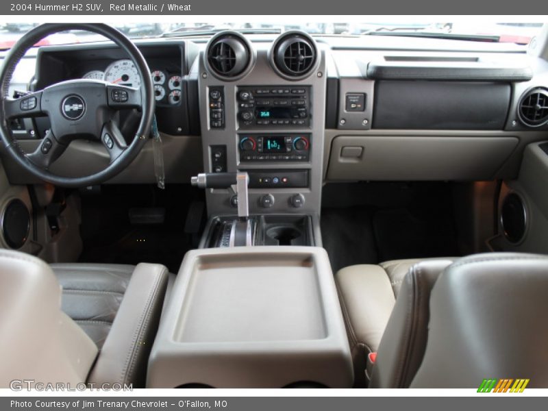 Red Metallic / Wheat 2004 Hummer H2 SUV