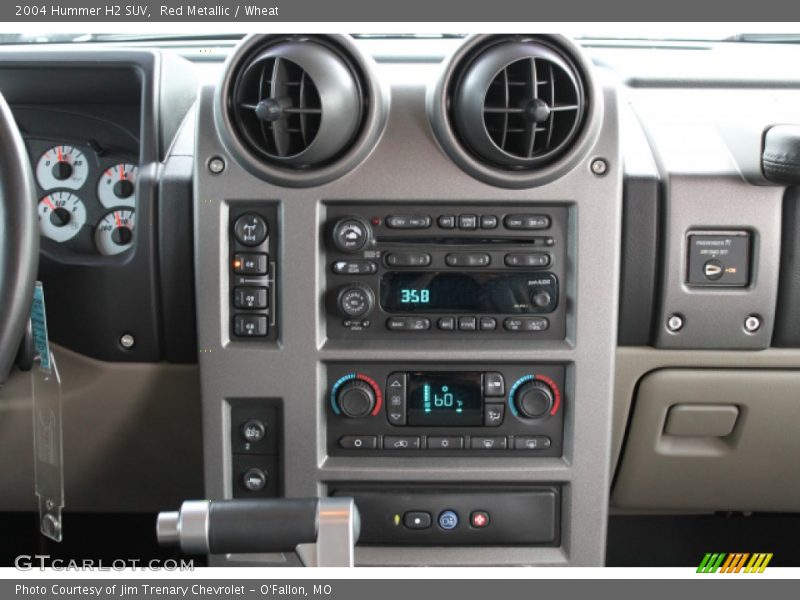 Red Metallic / Wheat 2004 Hummer H2 SUV