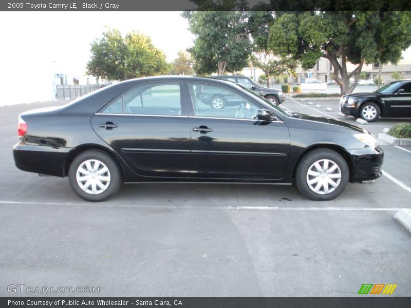 Black / Gray 2005 Toyota Camry LE