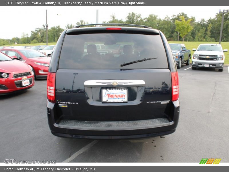 Blackberry Pearl / Medium Slate Gray/Light Shale 2010 Chrysler Town & Country LX