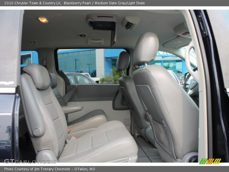 Blackberry Pearl / Medium Slate Gray/Light Shale 2010 Chrysler Town & Country LX