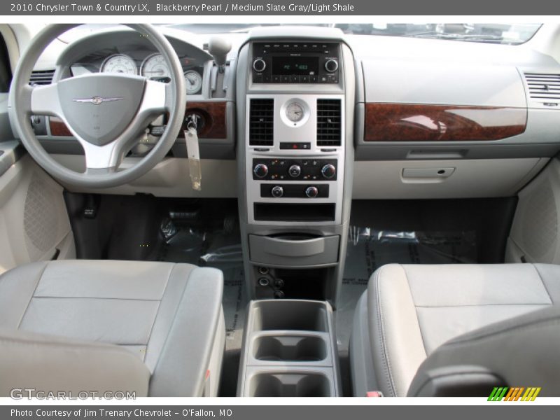 Blackberry Pearl / Medium Slate Gray/Light Shale 2010 Chrysler Town & Country LX