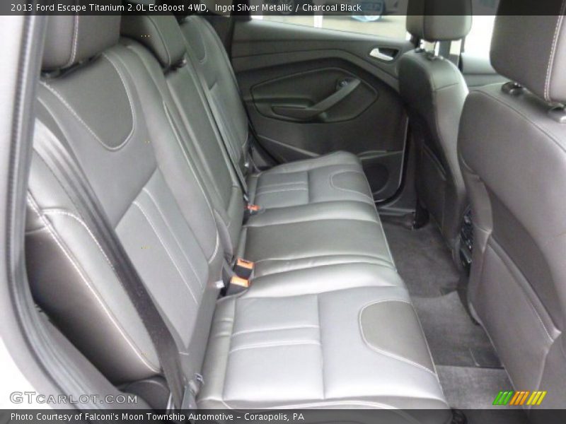 Ingot Silver Metallic / Charcoal Black 2013 Ford Escape Titanium 2.0L EcoBoost 4WD