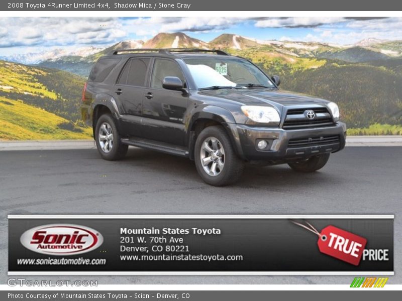 Shadow Mica / Stone Gray 2008 Toyota 4Runner Limited 4x4