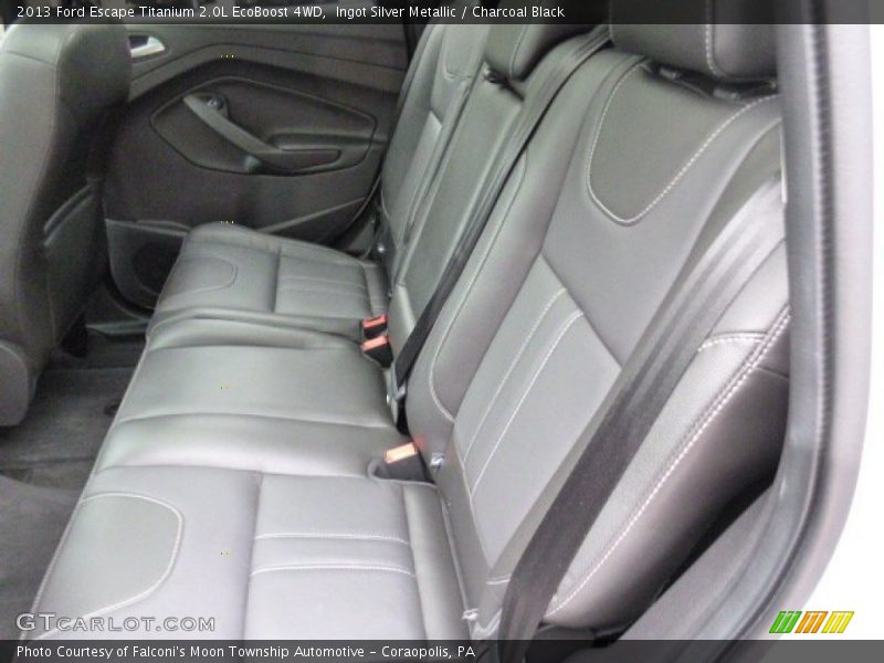 Ingot Silver Metallic / Charcoal Black 2013 Ford Escape Titanium 2.0L EcoBoost 4WD