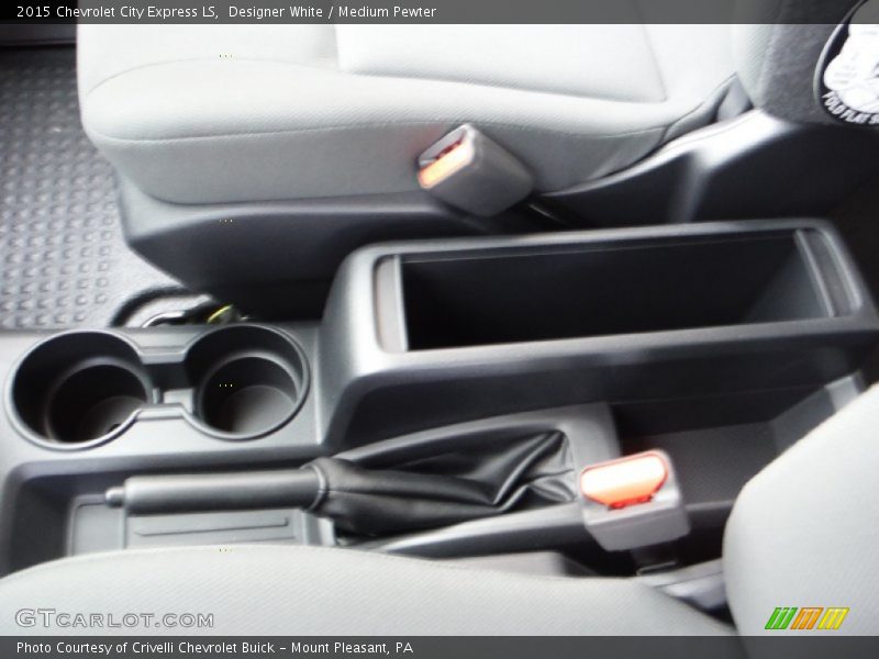 Designer White / Medium Pewter 2015 Chevrolet City Express LS