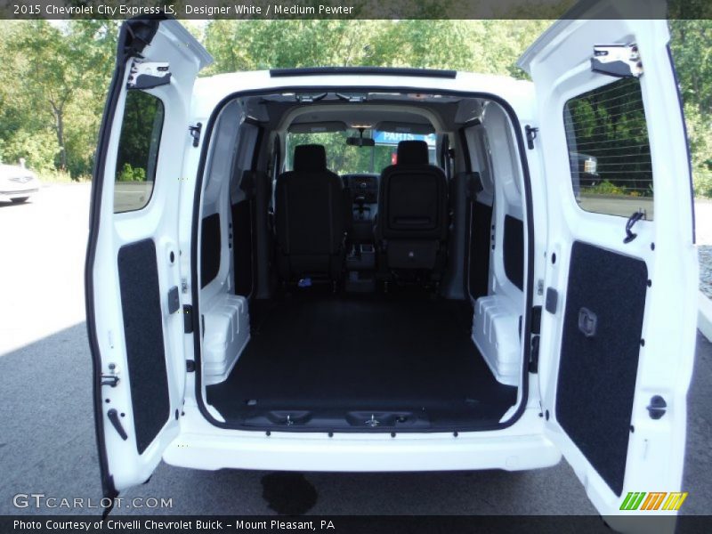 Designer White / Medium Pewter 2015 Chevrolet City Express LS