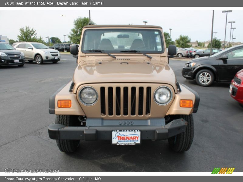 Desert Sand Pearl / Camel 2000 Jeep Wrangler SE 4x4