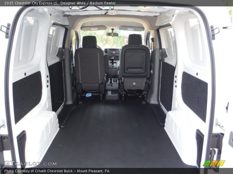 Designer White / Medium Pewter 2015 Chevrolet City Express LS