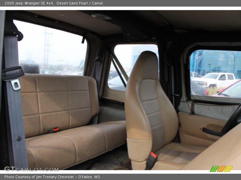 Desert Sand Pearl / Camel 2000 Jeep Wrangler SE 4x4