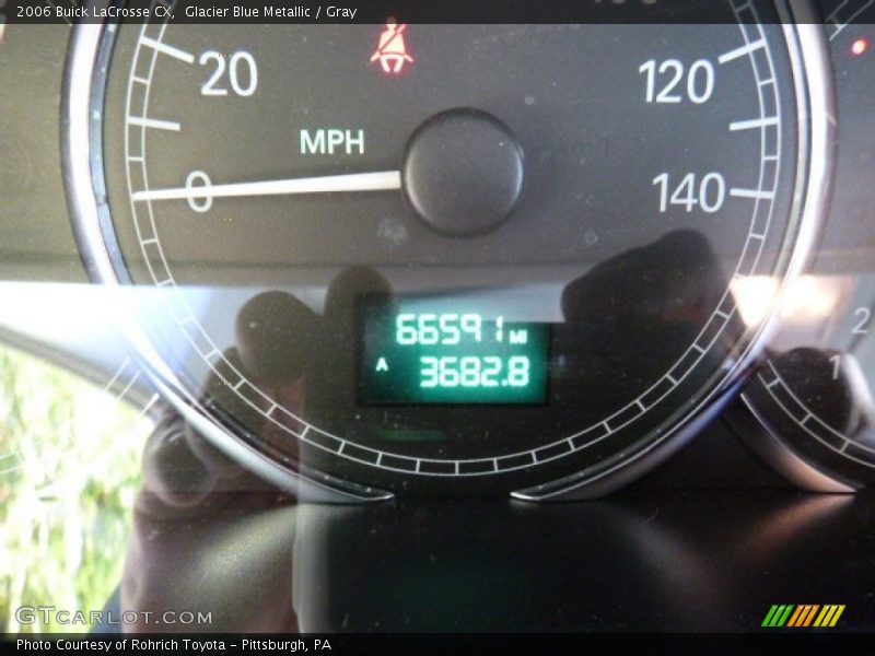 Glacier Blue Metallic / Gray 2006 Buick LaCrosse CX