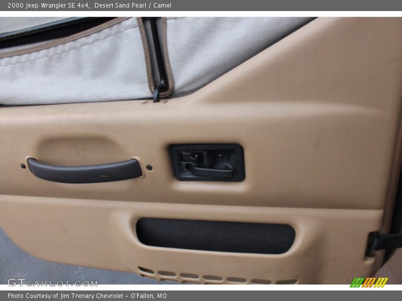 Desert Sand Pearl / Camel 2000 Jeep Wrangler SE 4x4