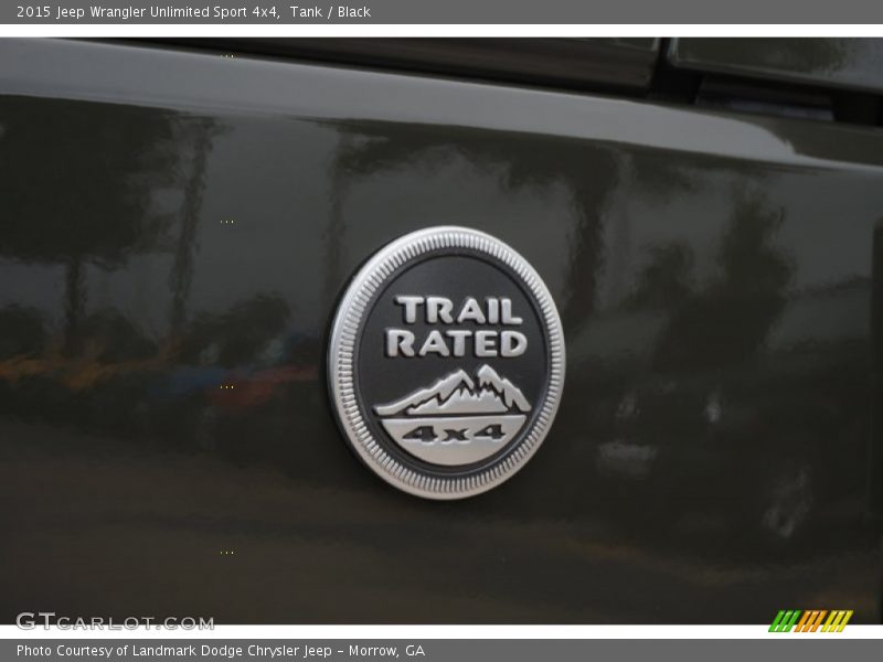 Tank / Black 2015 Jeep Wrangler Unlimited Sport 4x4